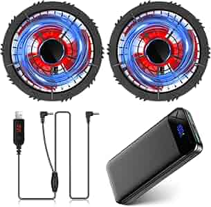 Amazon.co.jp: [THEKU] 空調作業服用 ファンバッテリーセット